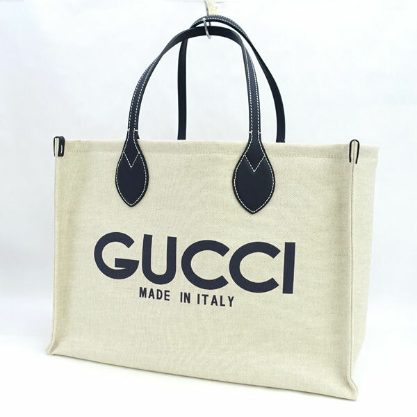 GUCCI / グッチ ◆ロゴタイプ 刷り上げる トートバッグ レディース ハンドバック 米国海軍 772176 【御徒面子/うしろ側/BAG/鞄/鞄】 ブランド名【中古】  【代引不可】【同梱不可】