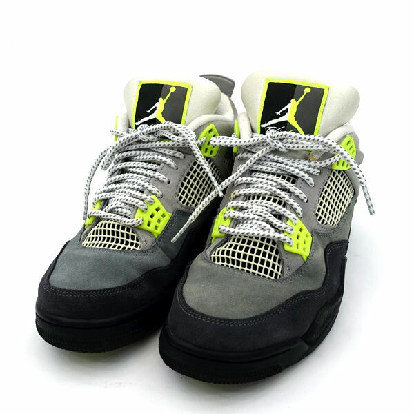 NIKE / ナイキ ◆AIR JORDAN 4 RETRO SE/エアジョーダン4/スニーカー/グレー/箱付き/25.5cm CT5342-007 【メンズ/MEN/男性/ボーイズ/紳士】【靴/クツ/シューズ/SHOES】 メンズファッション【中古】 14,446円