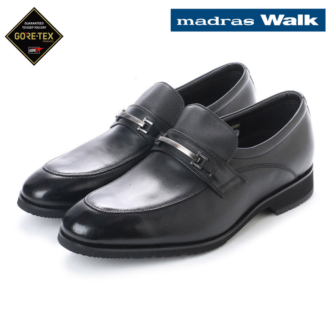 madras Walk マドラス ウォーク スリッポン ビット ビジネス シューズ ゴアテックス MW8005 防水 【nesh】 【新品】