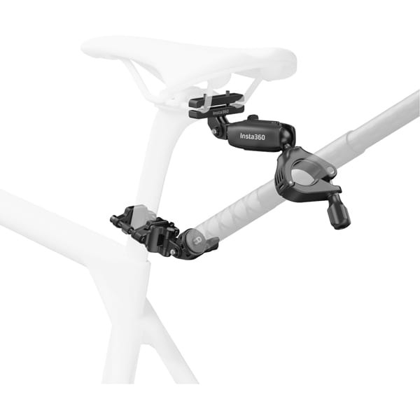 Insta360 新品アウトレット(箱不良／未使用新品) 自転車用テールマウントセット デュアルクランプ 安定感抜群 CINSBAVP 国内正規品