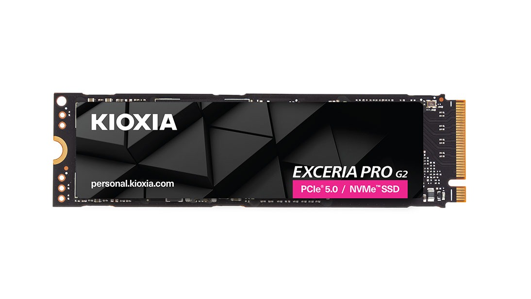 キオクシア KIOXIA 内蔵 SSD 2TB EXCERIA PRO G2 NVMe PCIe Gen5×4 M.2 Type 2280 (最大読込:14,900MB/s、最大書込:13,400MB/s) BiCS FLASH TLC LVE10Z2T04G8 40,170円