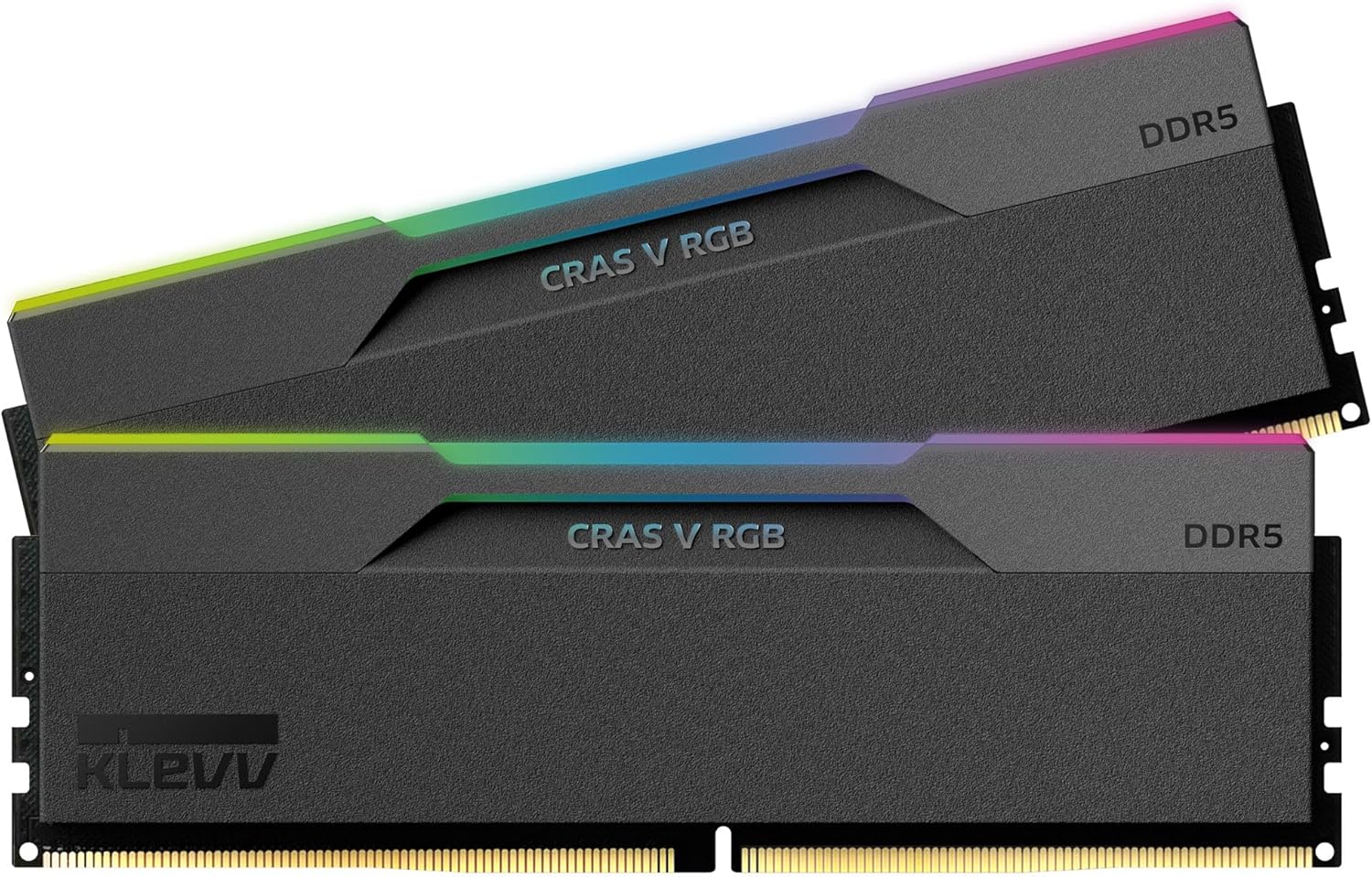 ESSENCORE KLEVV 事務机とっ始めパソコン用 記憶装置 DDR5-6400 CRAS V RGB CL32 32GB ( 16GB x 2枚 ) 1.35V XMP3.0 288pin SK hynix製 記憶装置心付け召しかかえる KD5AGUA80-64A320G