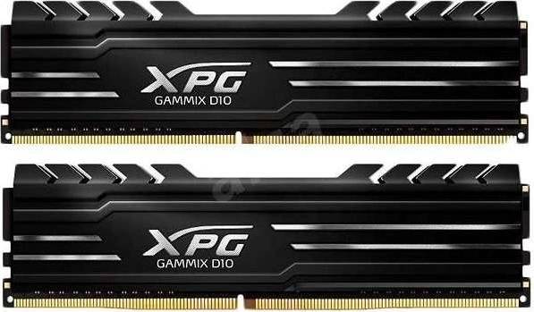 ADATA XPG GAMMIX D10 パソコン4-25600 DDR4-3200 32GB ( 16GB × 2枚組 ) 288pin ヒートシンク付 ゲーミングメモリ AX4U3200716G16A-DB10