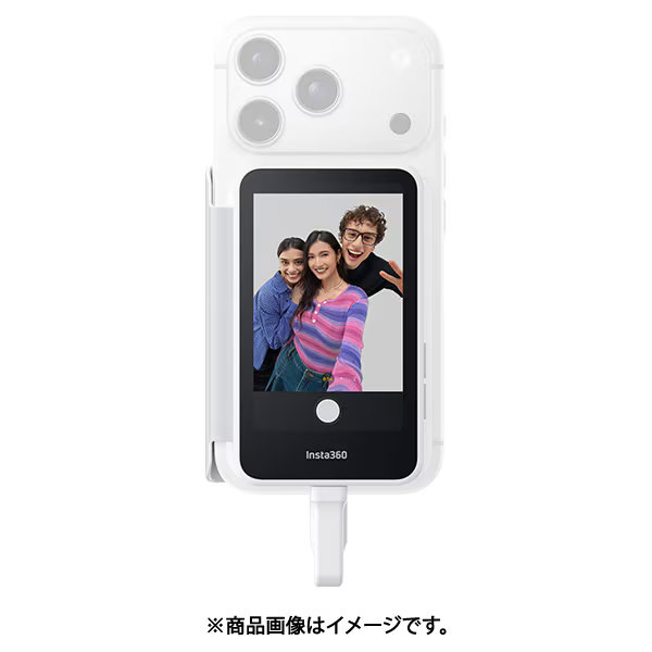 Insta360 新品逃げ道(箱不具合のある／未当てはめる新品) 隙間 自撮り映写幕 携帯型絵図面 タッチスクリーンコントロール CINSFAVN-01 国内定まり品