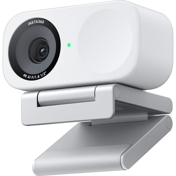 Insta360 新品アウトレット(箱不良／未使用新品) Link 2C Standard Edition ホワイト AI駆動 4K 30FPS Webカメラ 1/2インチセンサー搭載 AIノイズキャンセリング CINSABNA-WH 国内正規品