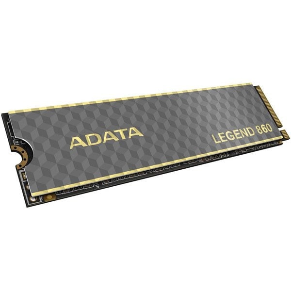 ADATA LEGEND 860 M.2 SSD 500GB M.2 2280 NVMe（PCIe Gen4x4） Read：5000MB/s Write：3000MB/s ヒートシンク付属 SLEG-860-500GCS