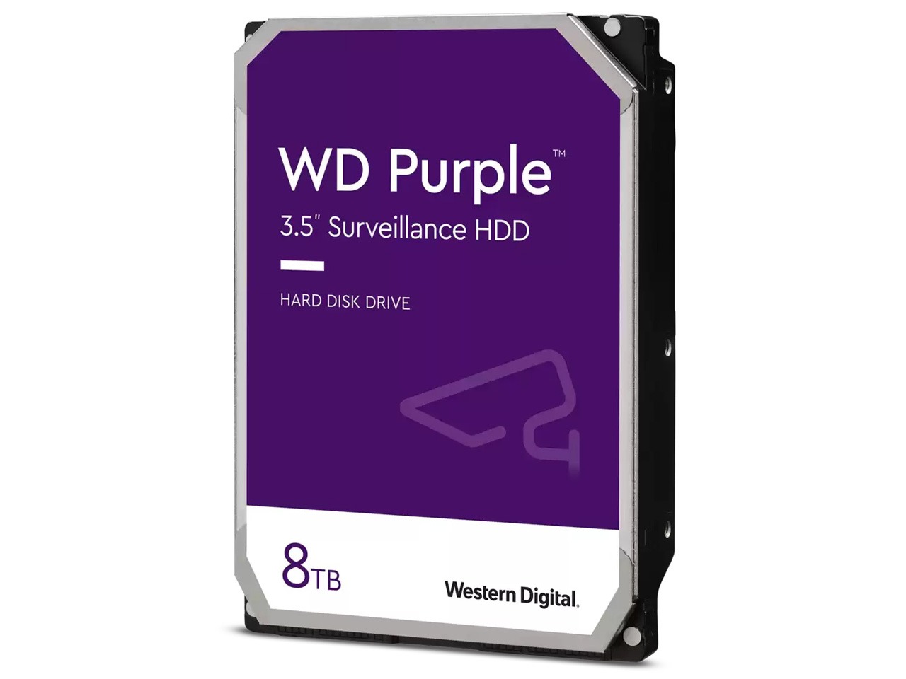 Western Digital WD Purple 内蔵 HDD 固定ディスク 8結核症 CMR 3.5in SATA 現ナマ256MB 高耐久 監督すること取り合わせ用 防犯写真機用 WD85PURZ