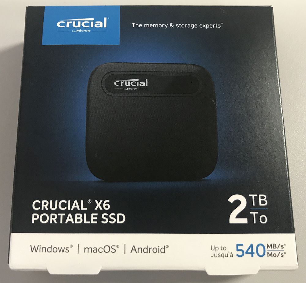 Crucial X6 外付け SSD 2TB CT2000X6SSD9-connectedremag.com