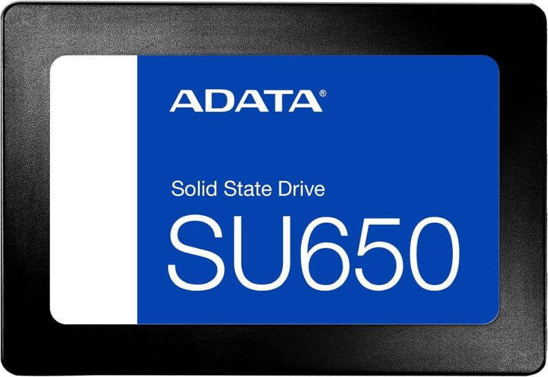 ADATA SSD 2TB SU650シリーズ 3D NAND採用 2.5インチ SATA 6Gbps 7mm厚 読込最大520MB/s 書込最大450MB/s 3年保証 ASU650SS-2TT-R