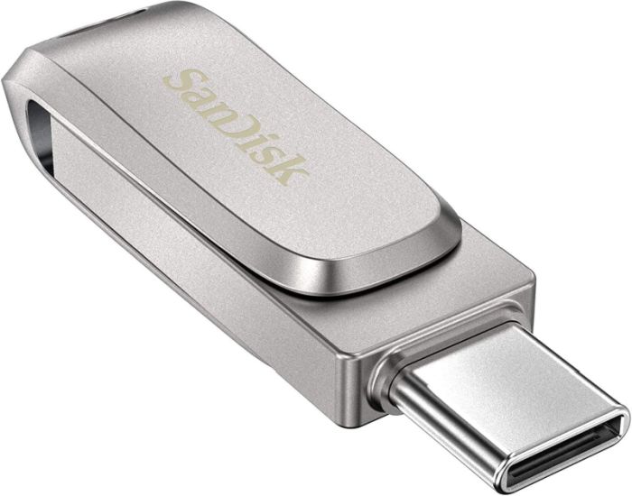 サンディスク 512GB USBメモリ USB3.1 Gen1 Type-A／Type-C 両コネクタ搭載 Ultra Dual Drive Luxe R:400MB/s 回転式 SDDDC4-512G-G46｜アーキサイト＠ダイレクト