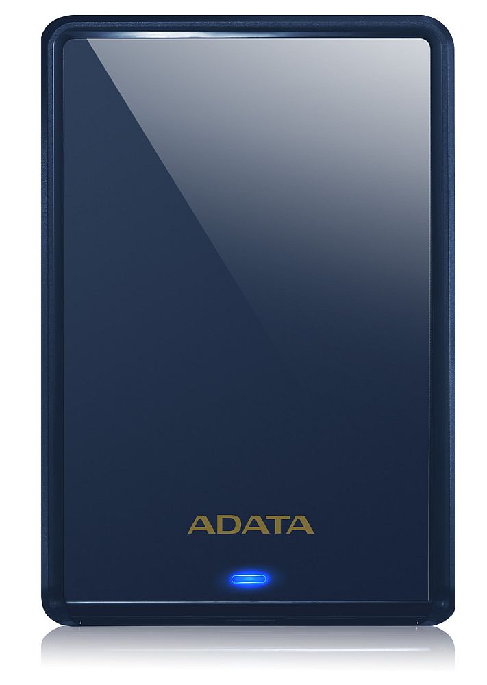 ADATA Technology HV620S わずか11.5mm厚 極薄 ポータブル USB3.1 外付ハードディスク 1TB ブルー  AHV620S-1TU31-CBL 【セール