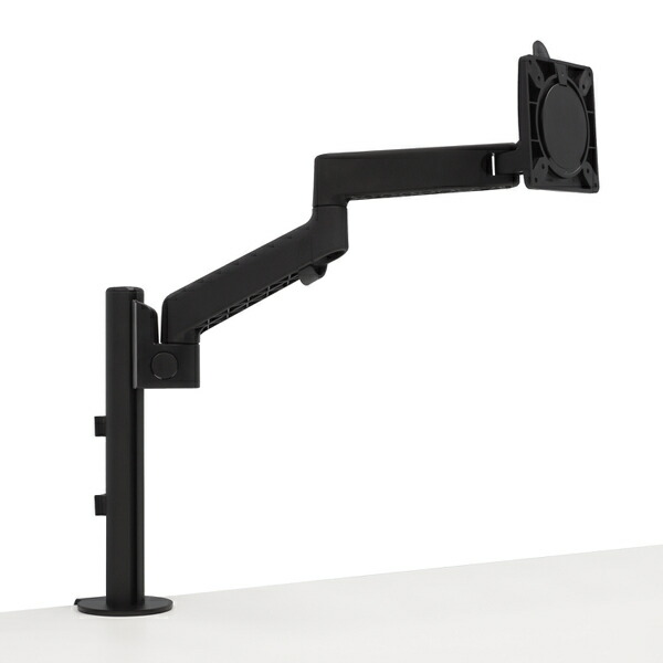 Lima Black 新品アウトレット(パッケージ不良 未使用新品) ポストマウント式 液晶モニターアーム ブラック