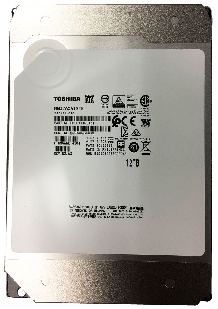 送料＆加工料込 TOSHIBA 東芝 内蔵ハードディスク サーバー NAS 用 3.5