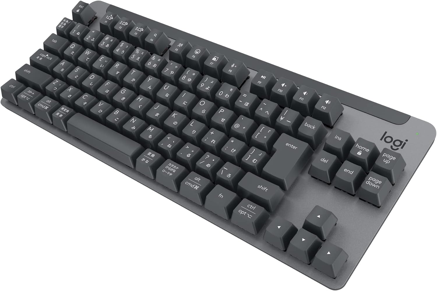 ロジクール SIGNATURE K855GR 無線 メカニカルキーボード TTC製 赤軸 リニア Bluetooth Logi Bolt Unifying非対応 コンパクト 日本語配列 小型 テンキーレス メカe Android K855|AKオンライン