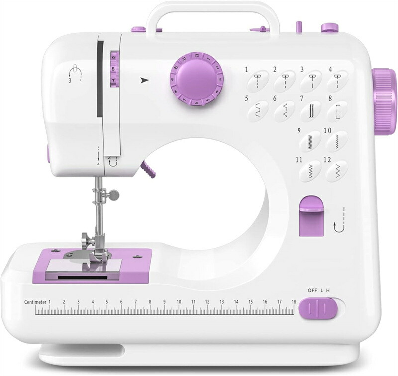 コンパクトミシン 電動ミシン ミシン本体 FHSM-505A ミシン 電動ミシン コンパクトミシン コンパクト 軽量###ミシンSM-505A