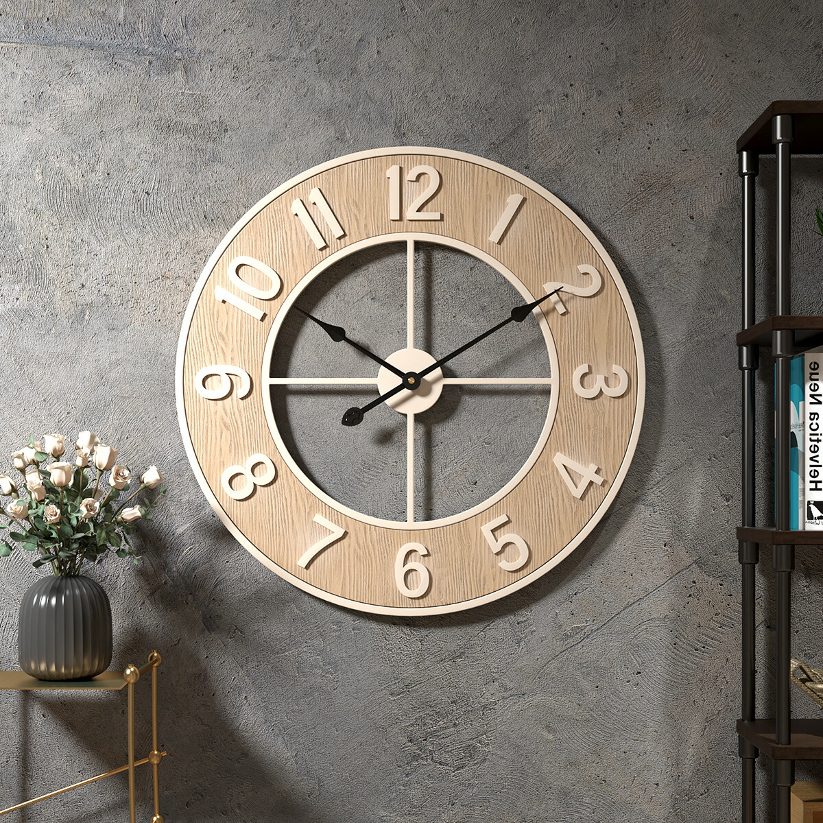 楽天市場】[10%OFFクーポン×20日限定] 壁掛け時計 時計 壁掛け 北欧