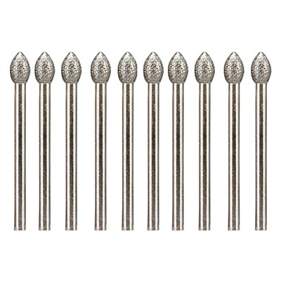 ミスターマイスター [Mr.Meister] ダイヤモンドビットセット（Ｇ）しずく 4.0mm [10本入]　【29733】｜アークオアシス　店