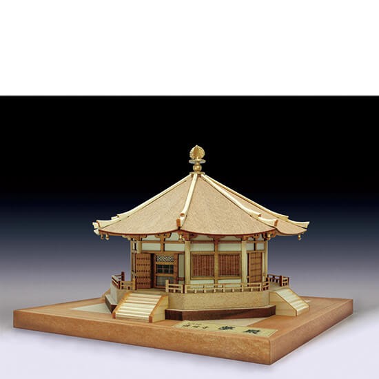 【楽天市場】ウッディジョー木製建築模型1/150法隆寺夢殿：アークオアシス 楽天市場店