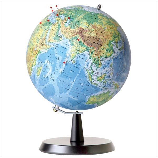 楽天市場】【メーカー直営店】 渡辺教具製作所 ピンマーク地球儀