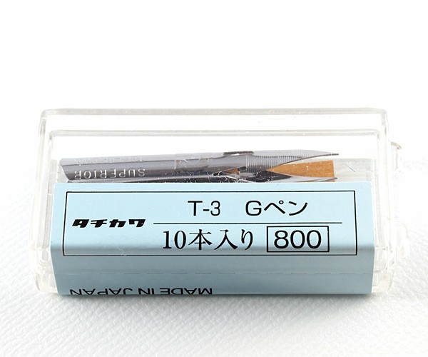 (10個セット) タチカワ ペン先 T-3 Gペン 10本入 T310|アークオアシス 店