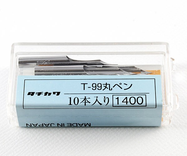 (10個セット) タチカワ ペン先 99丸ペン 10本入 T9910｜アークオアシス　店