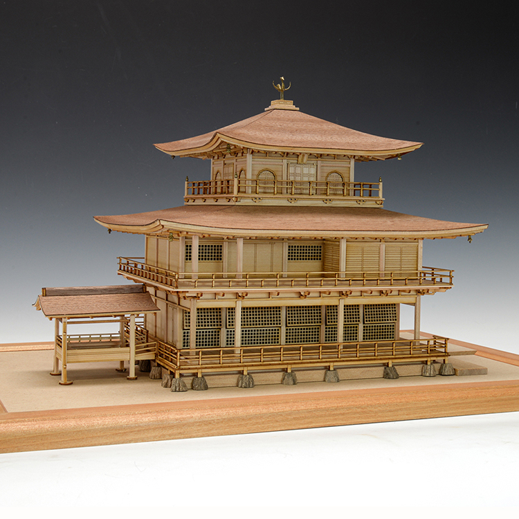 ウッディジョー 150 清水寺 本堂・舞台 木製建築模型 組立キット 通販