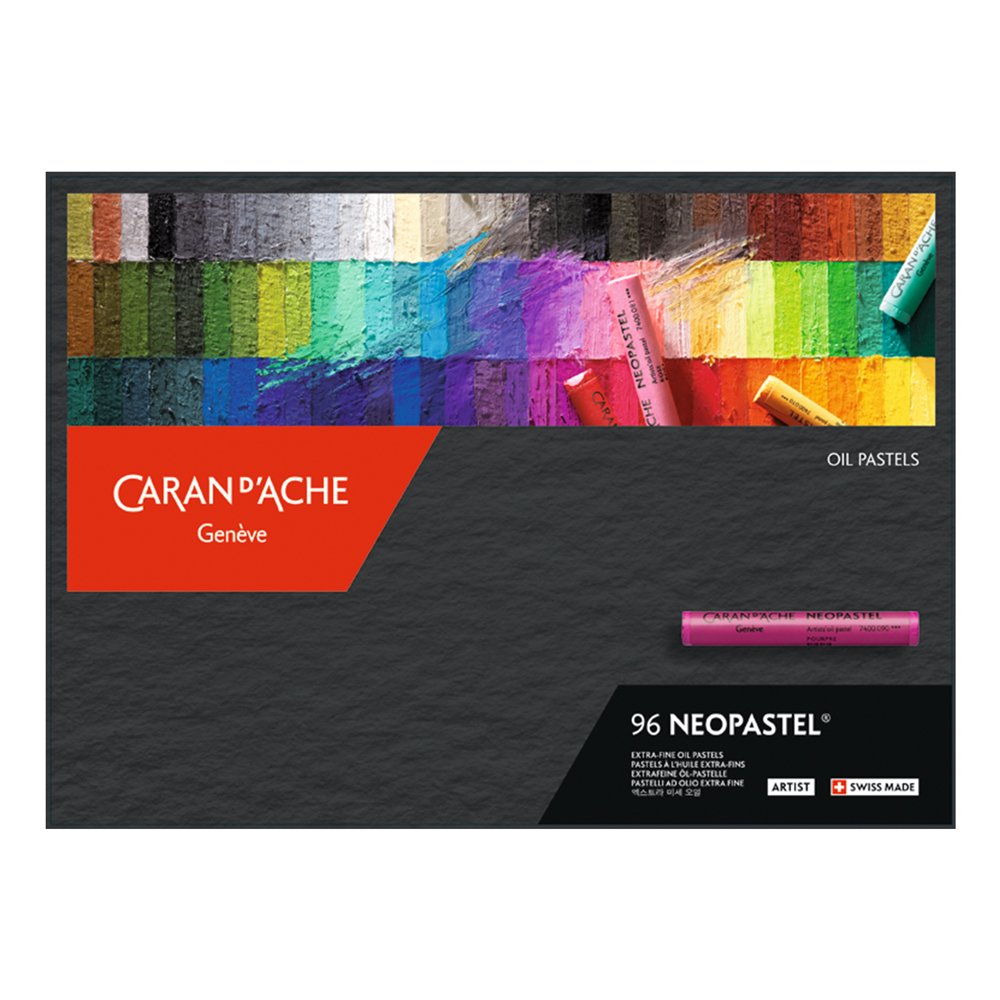 【CARAN d'ACHE】カランダッシュ ネオパステル 油性 96色 缶入り CARAN d'ACHE カランダッシュ D'ACHE NEOCOLOR 15色セット 缶入