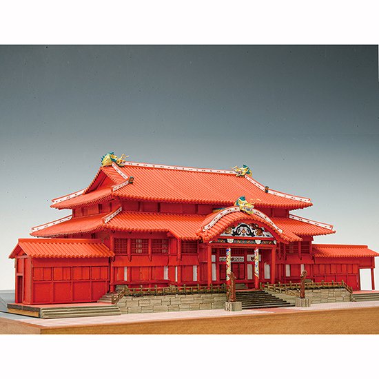 楽天市場】ウッディジョー 木製建築模型 1/150 犬山城 : アーク 