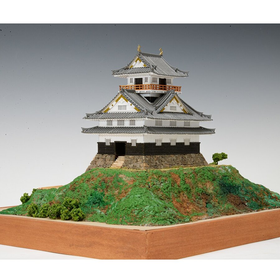 楽天市場】ウッディジョー木製建築模型1/150丸岡城 : アーク