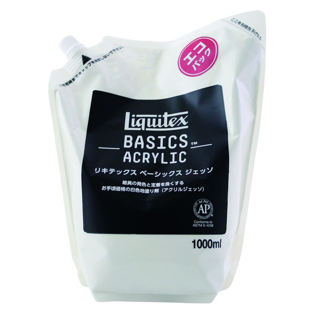楽天市場】リキテックス ジェッソ 詰替用パック 1200ml (16251101