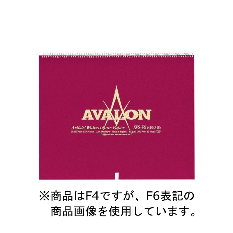 3冊セット アヴァロン水彩紙 スプリング 300g 中目 AVS-F4 271123 ホルベイン HOLBEIN NEW ARRIVAL