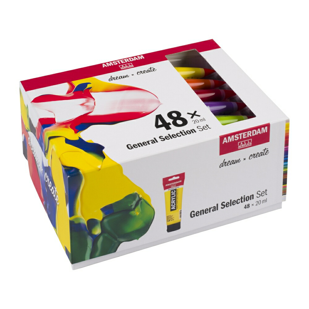 オランダの首都 アクリリックカラー 20ml 48色仕かける T1782-0448 (453686)