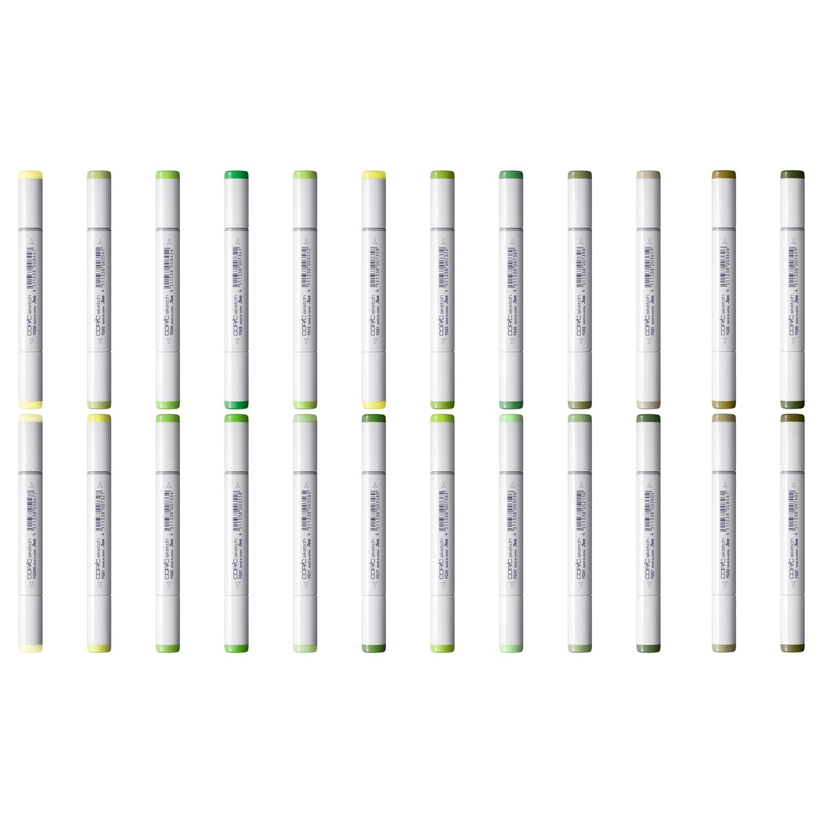 楽天市場】コピックスケッチ Y (Yellow) 系全20色セット : アーク