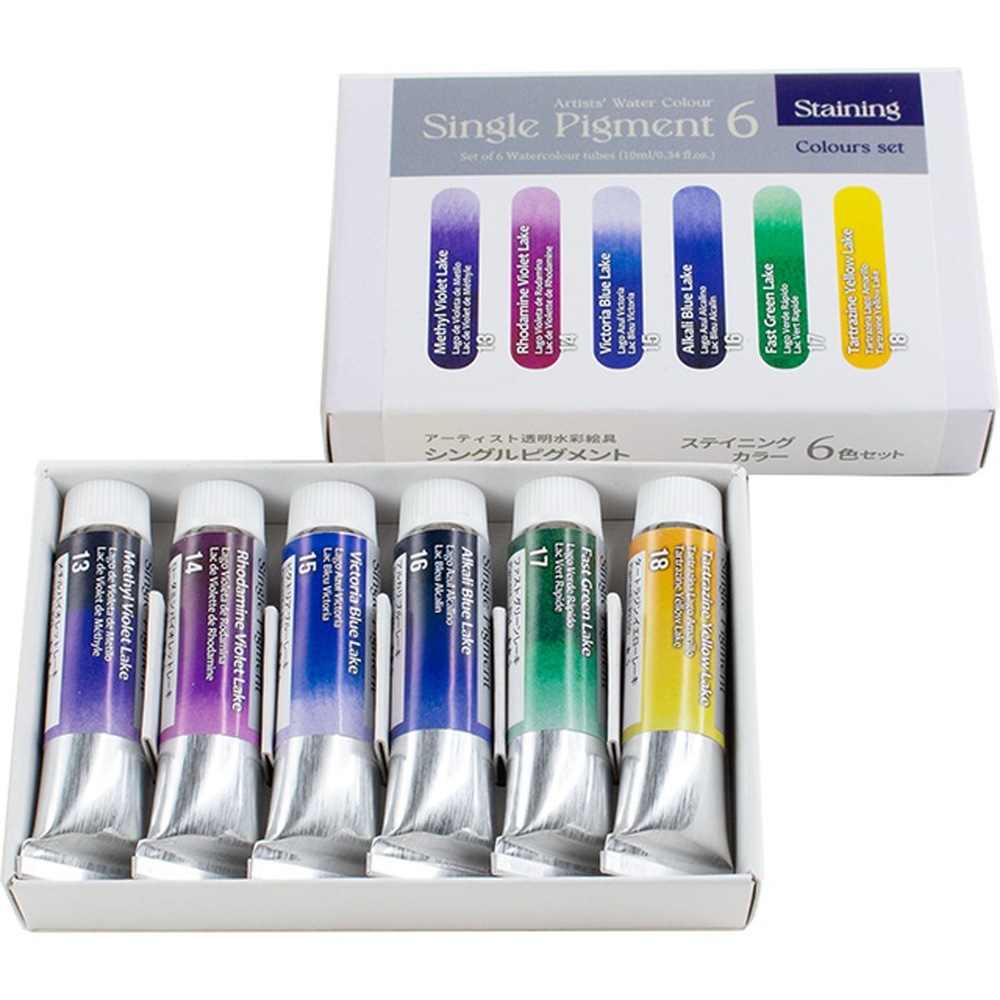 楽天市場】シングルピグメント 全色セット 18色 クサカベ 透明