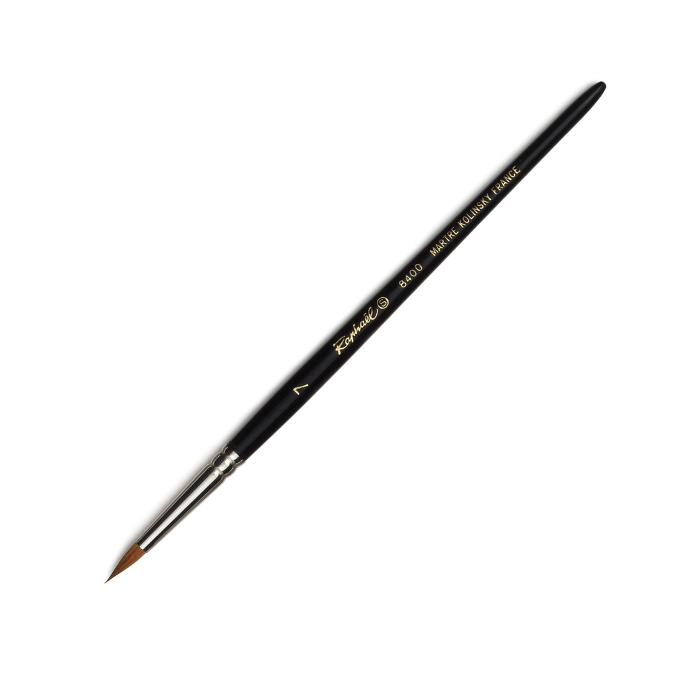 ラファエル水彩筆 8400 7号 コリンスキー 丸（点付）｜アークオアシス　店