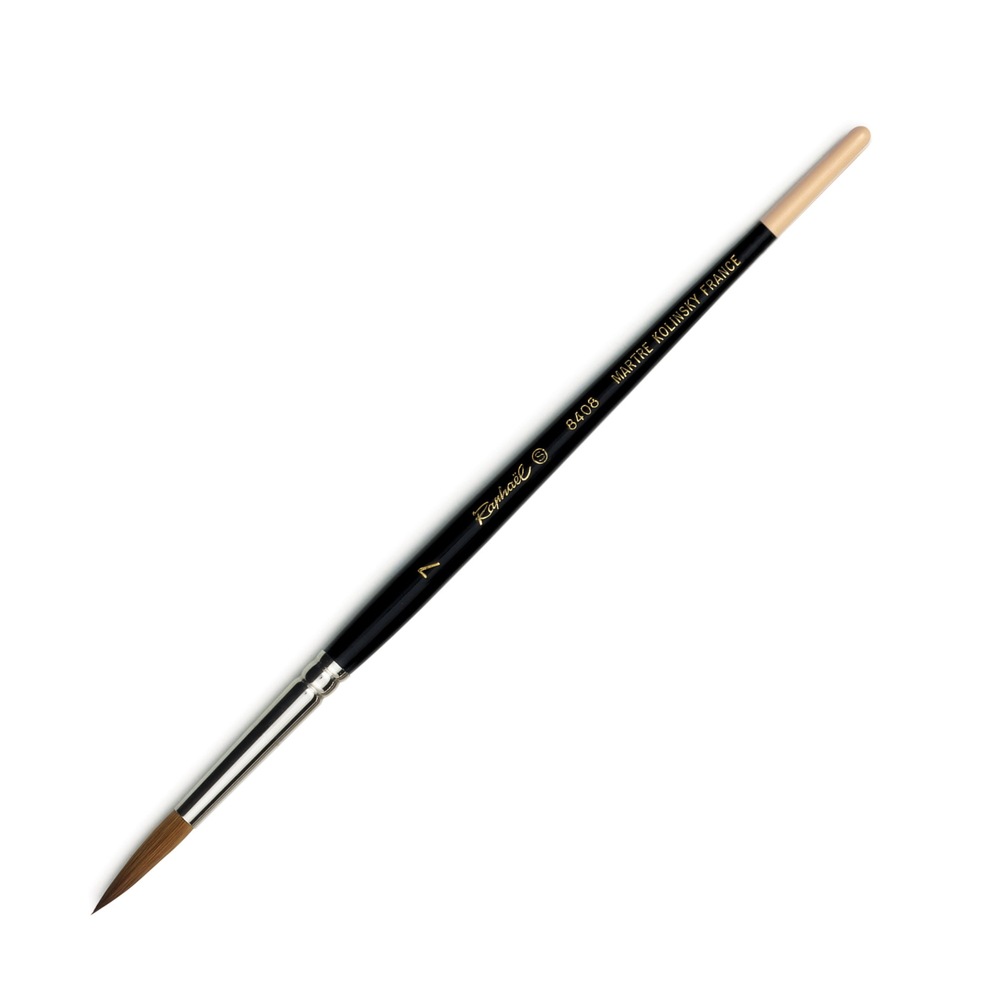ラファエル水彩筆 8408 7号 コリンスキー 丸(極細)|アークオアシス 店