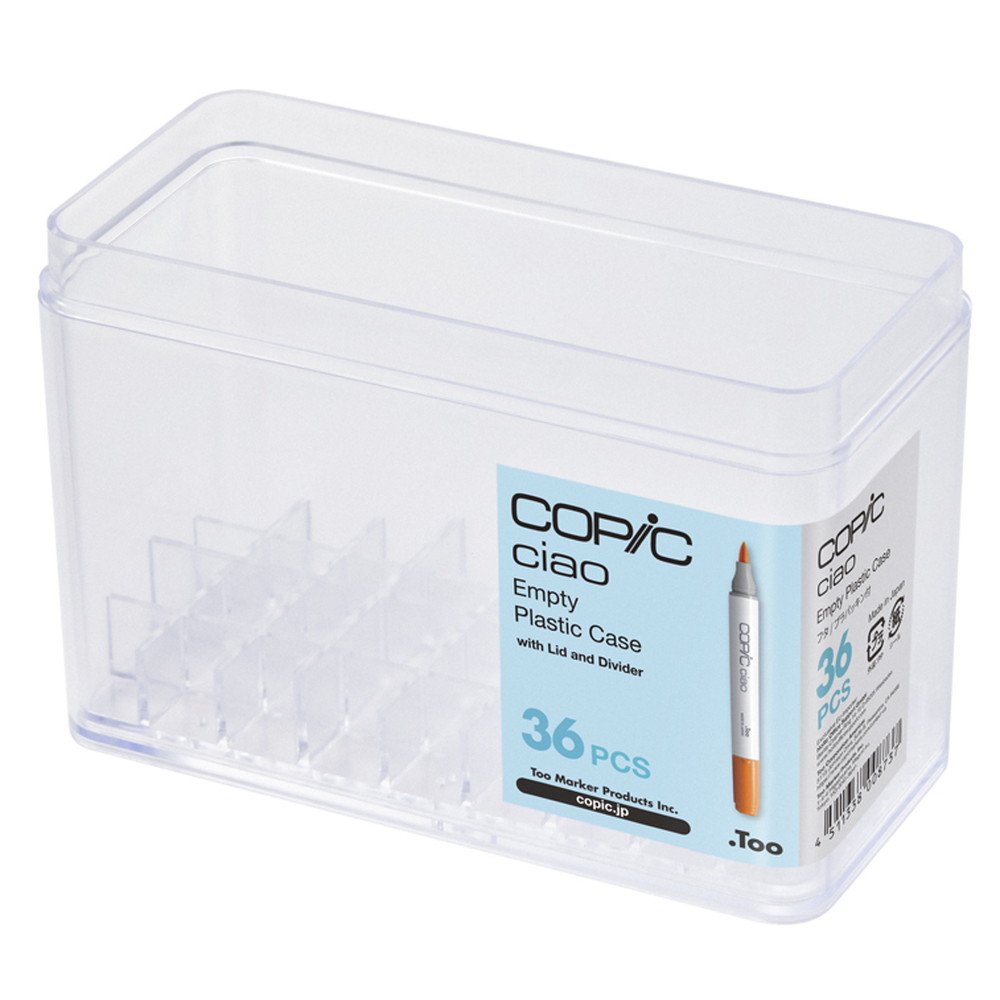 楽天市場】COPIC コピックチャオ 24色用 プラケース 空ケース : 素材