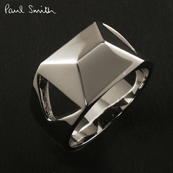 楽天1位 ポールスミス リング 指輪 Paulsmith シルバー M1a Ring Aszip Men Ring Signet 最新コレックション Www Estelarcr Com