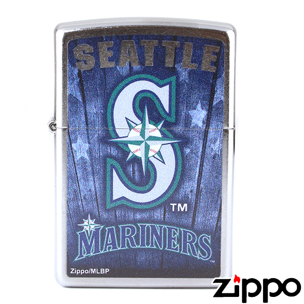 【Zippo】ジッポー ライター MLB　シアトル マリナーズ Seattle Mariners メジャーリーグ 29975画像