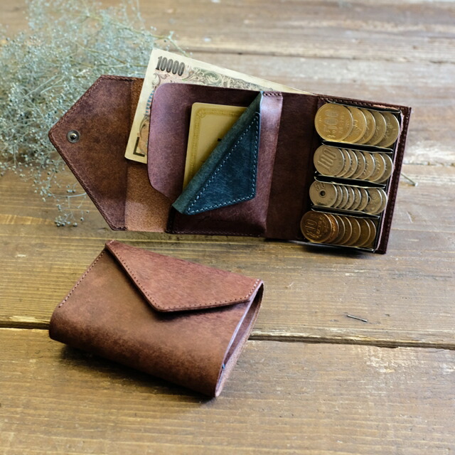 【クーポンあり】LITSTA リティスタ 左利き用 Coin Wallet 3 Dark Brown | コインウォレット コインクリップ付き 多機能小銭入れ コインケース 極小財布 小さい財布 コインキャッチャー 小銭入れ イタリアンレザー pueblo プエブロ メンズ レディース 人気 おすすめ おしゃれ