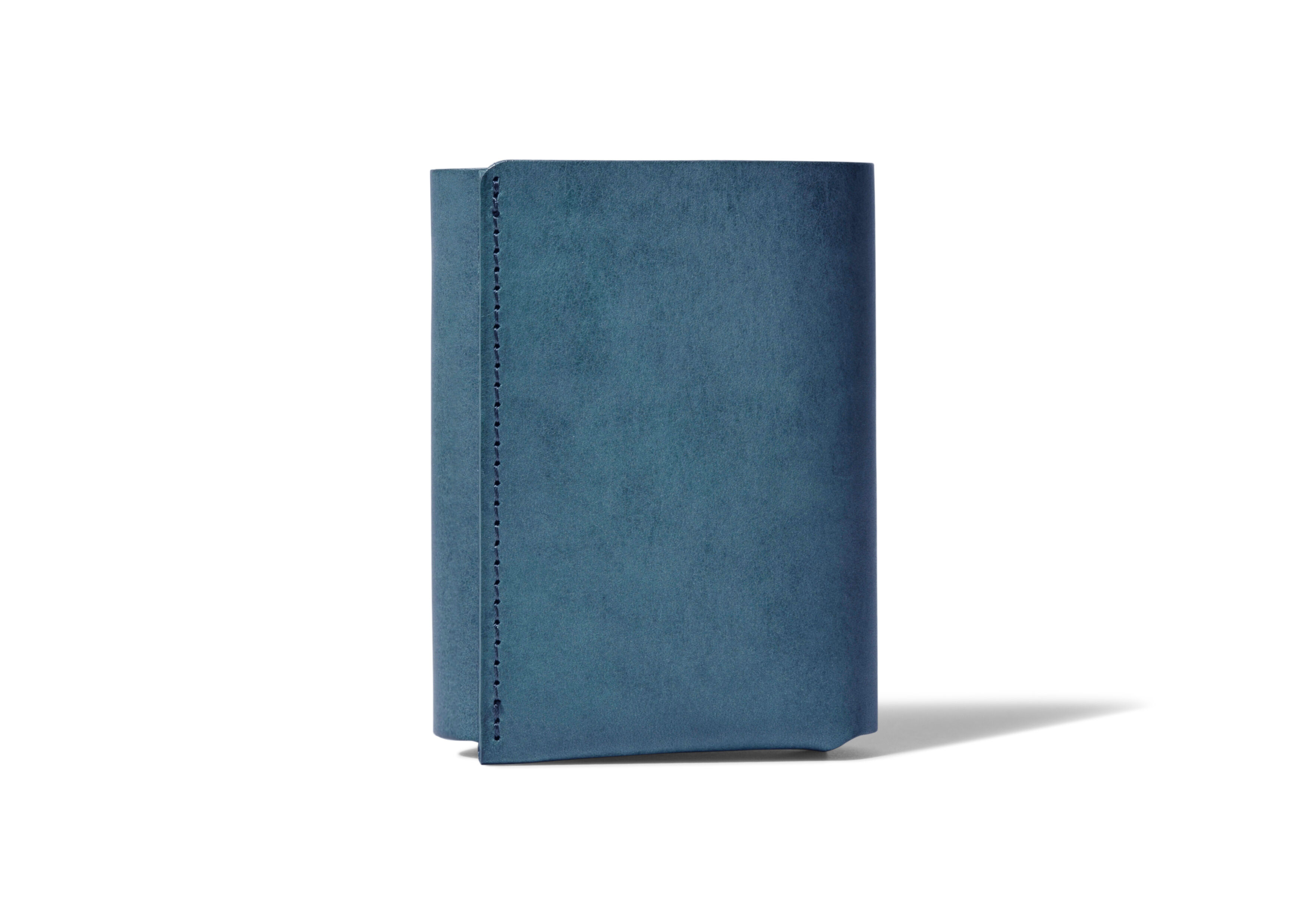 【クーポンあり】FABRIK TRI-FOLD WALLET BLUE | ファブリック 三つ折り 札入れ コンパクト 財布 本革 小銭入れ 人気 おすすめ おしゃれ かわいい プレゼント 日本製