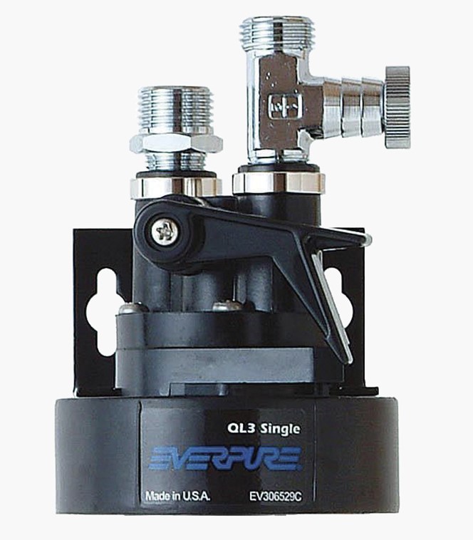 楽天市場】浄水器 ヘッド QL3 ニップル付発送 エバーピュア