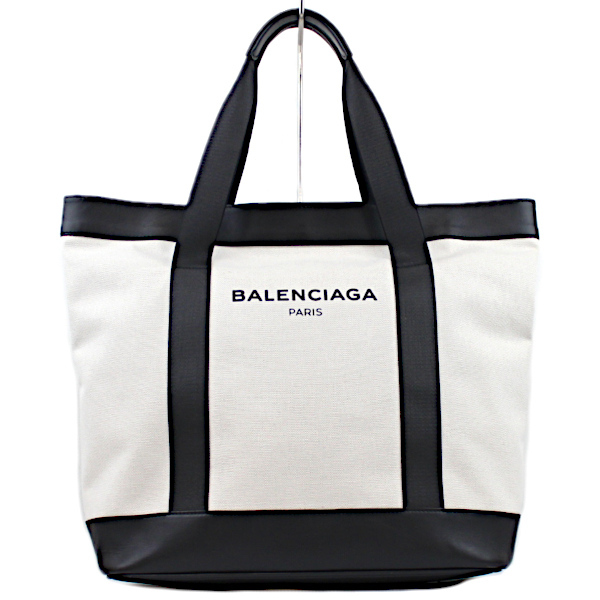 63％以上節約 バレンシアガ BALENCIAGA キャンバス レザー ブラック