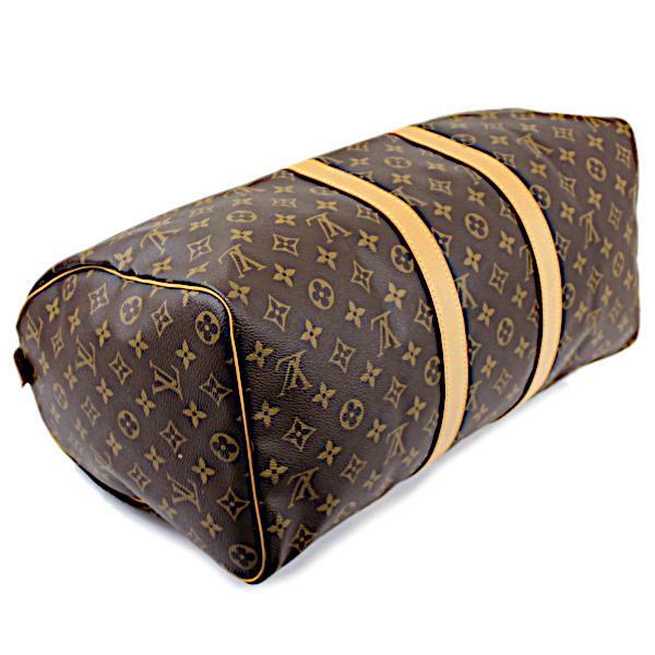 ルイヴィトン LOUIS VUITTON モノグラム ブラウン 茶 キーポル 45