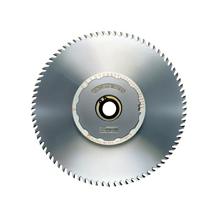 自在カッター255mm(3～27mm) 木工機械用 中速回転用 80枚刃 両側研磨 大日商 AJ255EC 37,603円