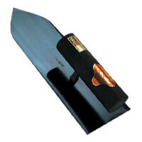 杉田 中塗鏝 【半焼】 （SK-5）青中塗 150mm 黒柄 丸柄【伝統工芸品】 杉田鏝