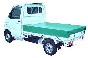 帆布トラックシート 1ｔ 小型トラック用 2.3×2.7m 平張り IZUMI SH-1T