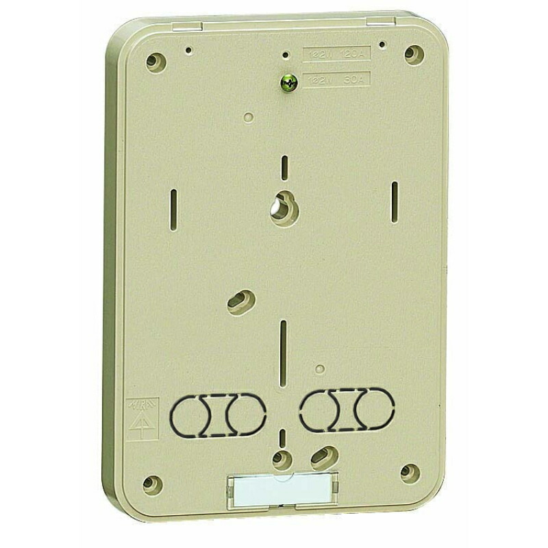 積算電力計取付板 ベージュ (10個価格) 未来工業(MIRAI) B-0J