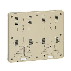積算電力計取付板 ベージュ (5個価格) 未来工業(MIRAI) B-3WJ-Z