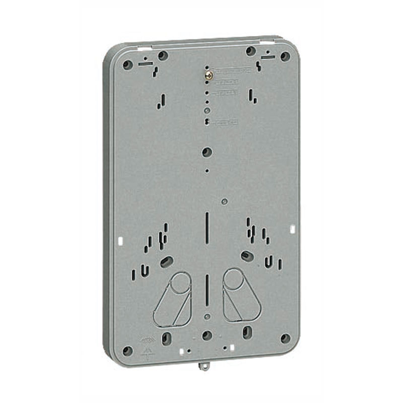 積算電力計・計器箱取付板 グレー BP-2G (10個価格) 未来工業(MIRAI) BP-2G